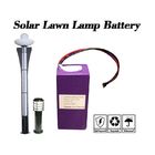 6.4V 10Ah 태양 잔디밭 램프를 위한 원통 모양 리튬 이온 건전지/원통 모양 건전지 팩
