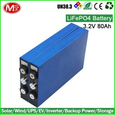 중국 리튬 UPS LiFePO4 전지/3.2v 80Ah Lifepo4 전차 건전지 대리점